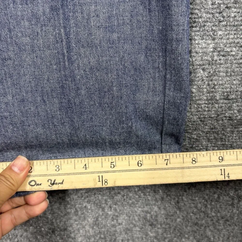 J.CREW 484 Pants Mens size 36 |38 x 31 Blue Slim Fit Stretch Chino
